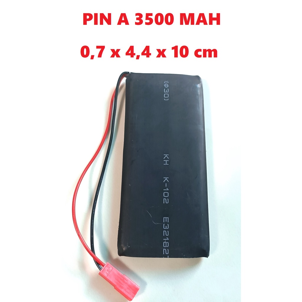 Pin Sạc Lithium Polymer 3.7V Lipo Dành Cho Camera Mini MP3 MP4 Tai Nghe Bluetooth Bút Đọc Loa