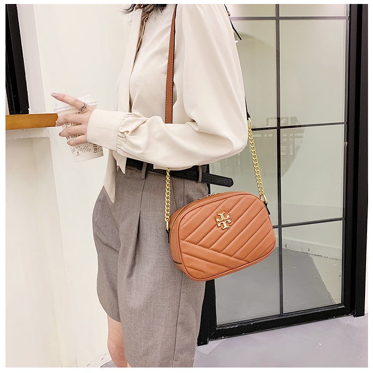 TORY BURCH Túi Đeo Chéo Da Pu Thời Trang Hàn Cho Nữ