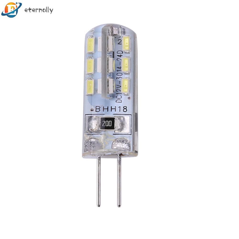 Bóng Đèn Led G4 2w Dc 12v 24 Smd3014 110lm Ánh Sáng Trắng