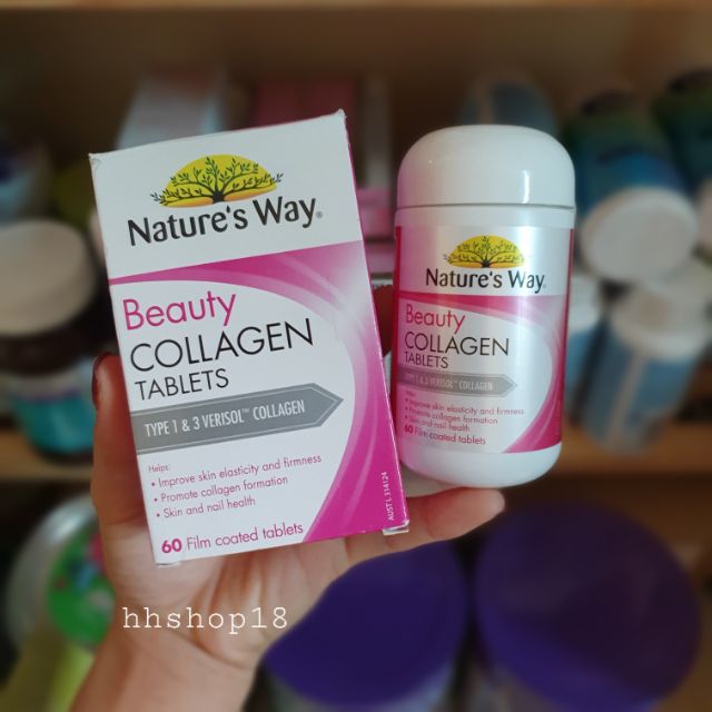 Viên uống đẹp da Collagen Beauty Nature's Way 60 viên | BigBuy360 - bigbuy360.vn
