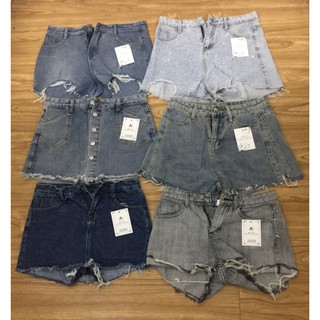 Quần sooc bò nữ mẫu hot 2021