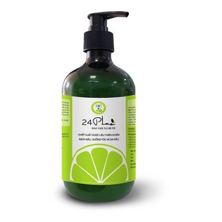 Dầu Gội Xả Bưởi 24 Plus - Giảm Rụng, Mọc Tóc 500ml