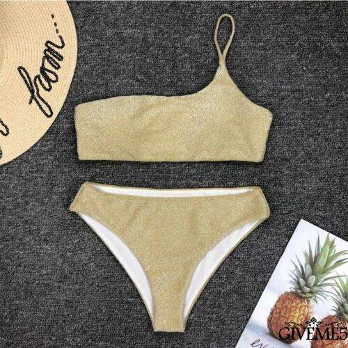 Bikini 2 mảnh lệch tay sexy | WebRaoVat - webraovat.net.vn