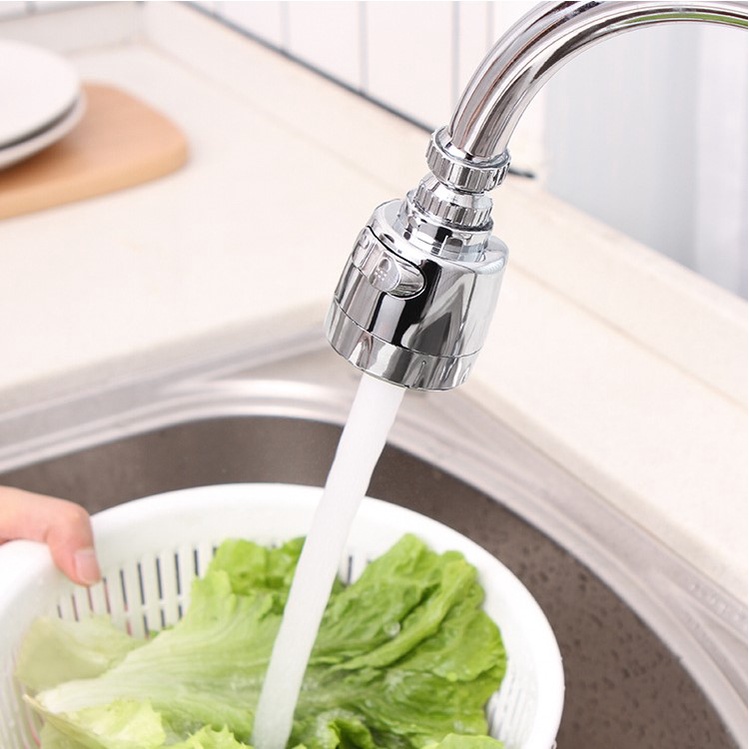 Đầu vòi tăng áp thế hệ mới , Tạo Bọt cho vòi nước , vòi rửa bát , vòi lavabo 2 chế độ nước có thể  xoay 360 độ linh hoạt