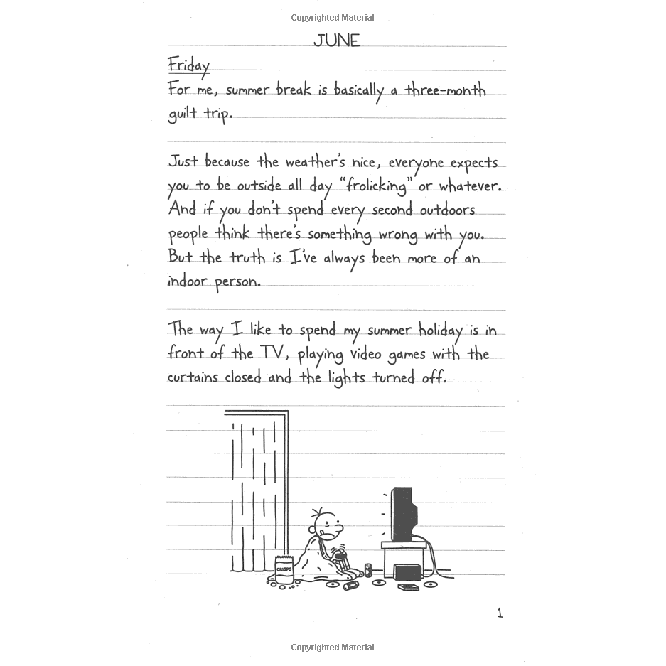 Sách - Diary Of A Wimpy Kid: Dog Days - Book 4 (Penguin Books UK)