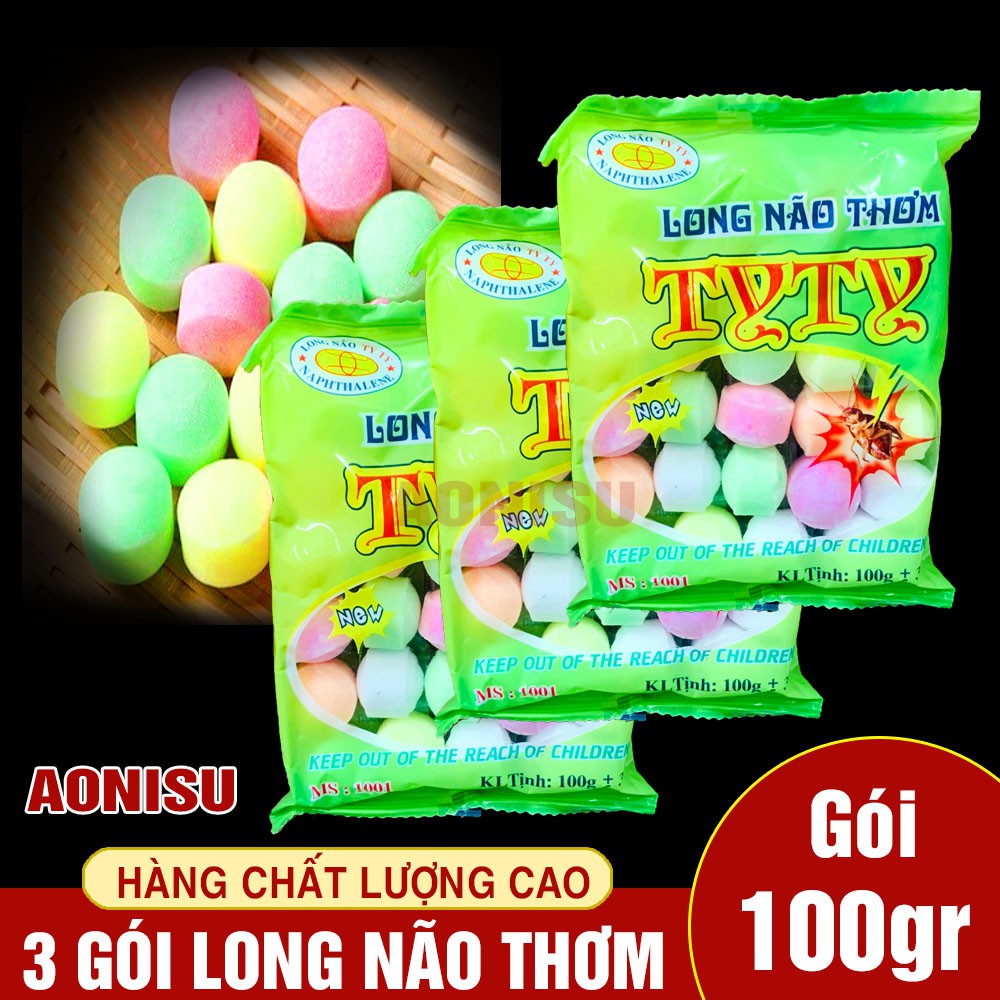 [COMBO3] Long Não Thơm Phòng TYTY Nhiều Màu ( Gói / 100gr )