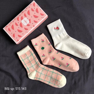 Combo 3 đôi vớ cổ lửng xinh xắn