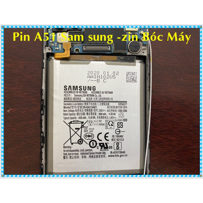 Pin A51 samsung