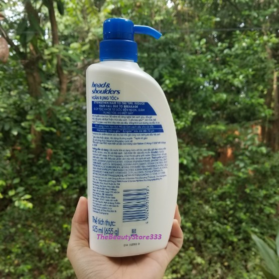 [MẪU MỚI 2019] Dầu Gội Head & Shoulders Ngăn Rụng Tóc 625ml