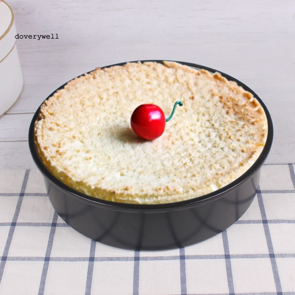 Khuôn Làm Bánh Hình Tròn Không Dính Bằng Thép Không Gỉ