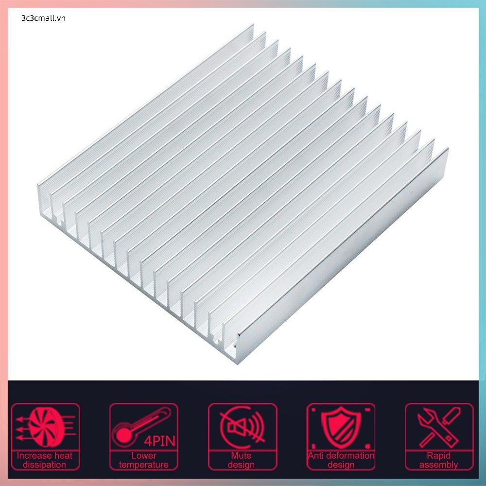 ⚡chất lượng cao⚡Aluminum Heatsink 100 * 18mm * 120mm Heat Sinks Radiator For Circuit Board | WebRaoVat - webraovat.net.vn