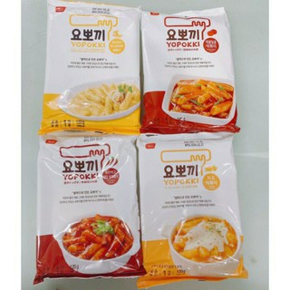 Bánh gạo tokbokki Yopokki vị cay ngọt - Ly 140g