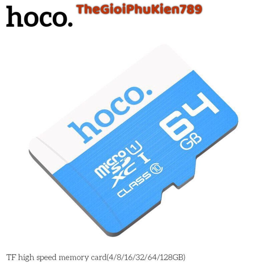 Thẻ Nhớ Micro SD Hoco 64Gb Class 10 - Hàng Chính Hãng - Bảo Hành 1 Đổi 1