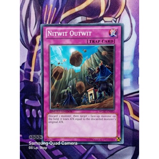 Thẻ Bài Yugioh Trap Nitwit Outwit - Common