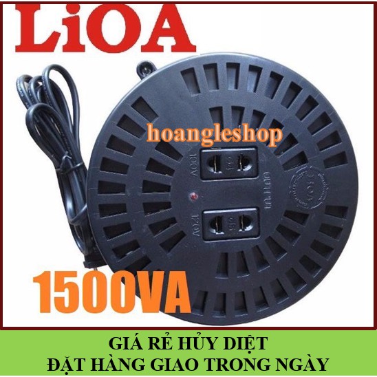 FREESHIP🚚GIAO TRONG NGÀY🚚Biến áp lioa 1500VA đổi nguồn 220v sang 100v, Biến áp tự ngẫu 1500va DN015