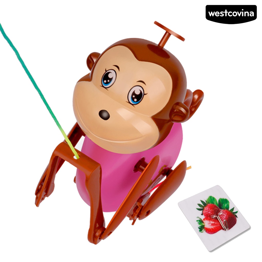 Đồ Chơi Tương Tác Hình Chú Khỉ Leo Cây Dễ Thương Cho Bé