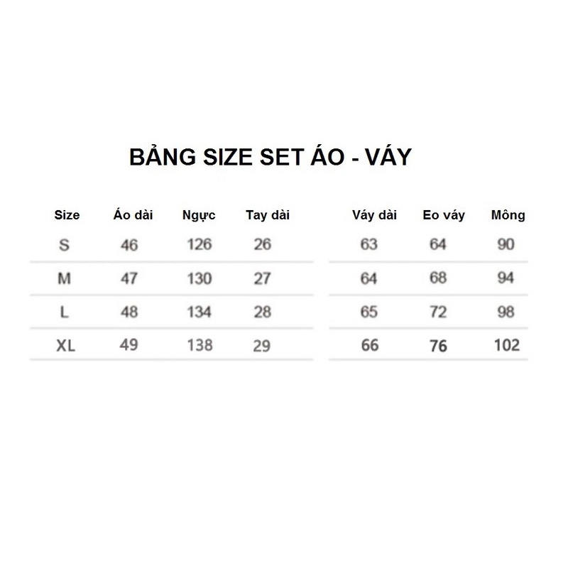 S88329 - Set áo và chân váy ôm nữ hè hàng nhập