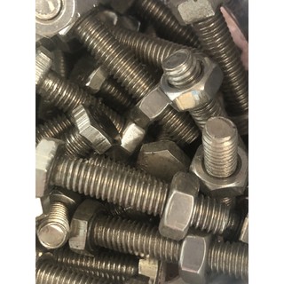 Ốc M10 inox (2,3,4,5,6,7,8,10cm)✏️✏️✏️