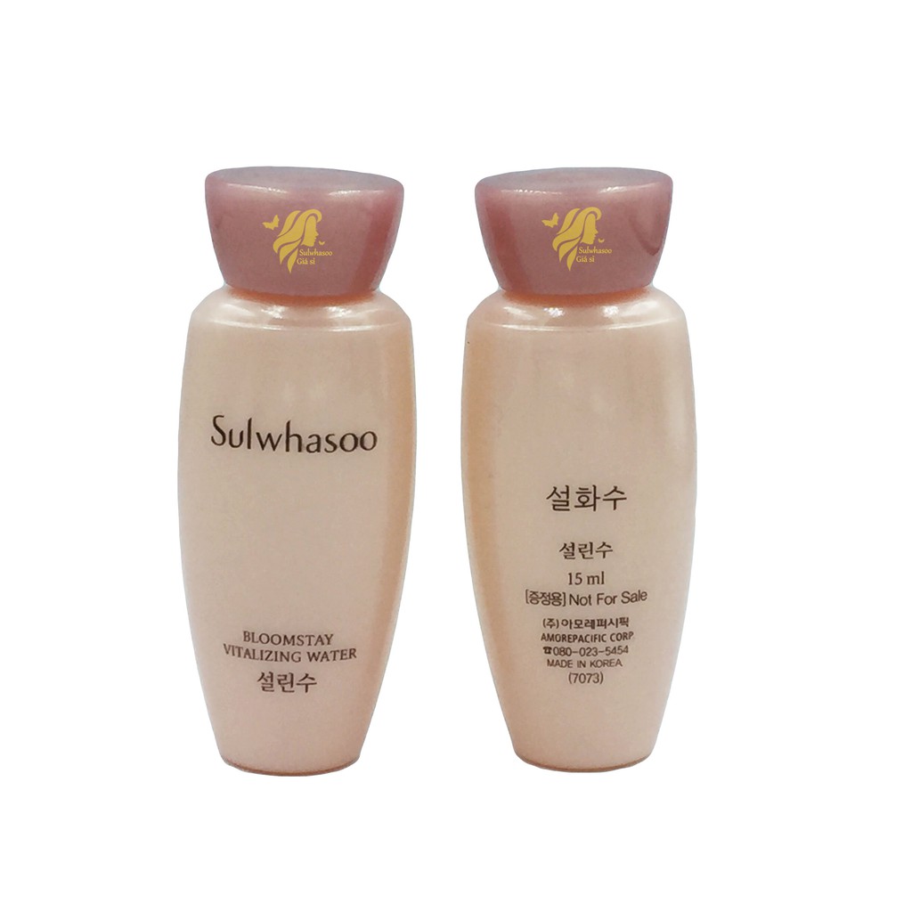 Nước hoa hồng Sulwhasoo Bloomstay Vitalizing hoa mơ dưỡng da mới 15ml