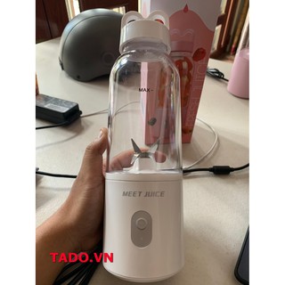 Máy xay ép hoa quả sinh tố cầm bằng tay sạc usb, xay đá, xay thịt OSAKA nhiều loại đa năng GD844