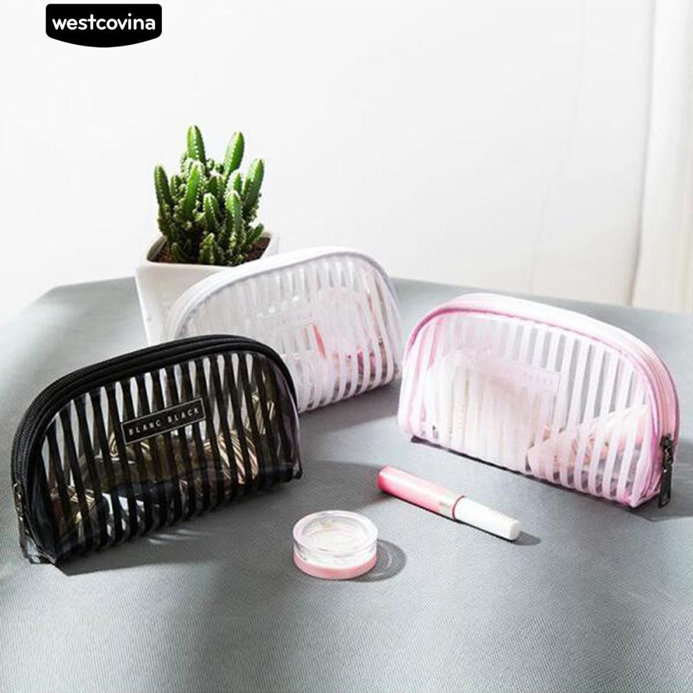 Túi Nhựa Trong Suốt Đựng Đồ Trang Điểm