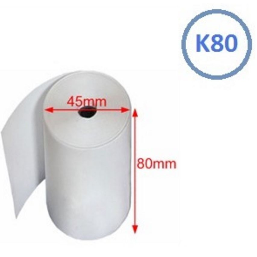 Giấy In Nhiệt K80-45, Bill Hóa Đơn, Giấy In Đơn Hàng