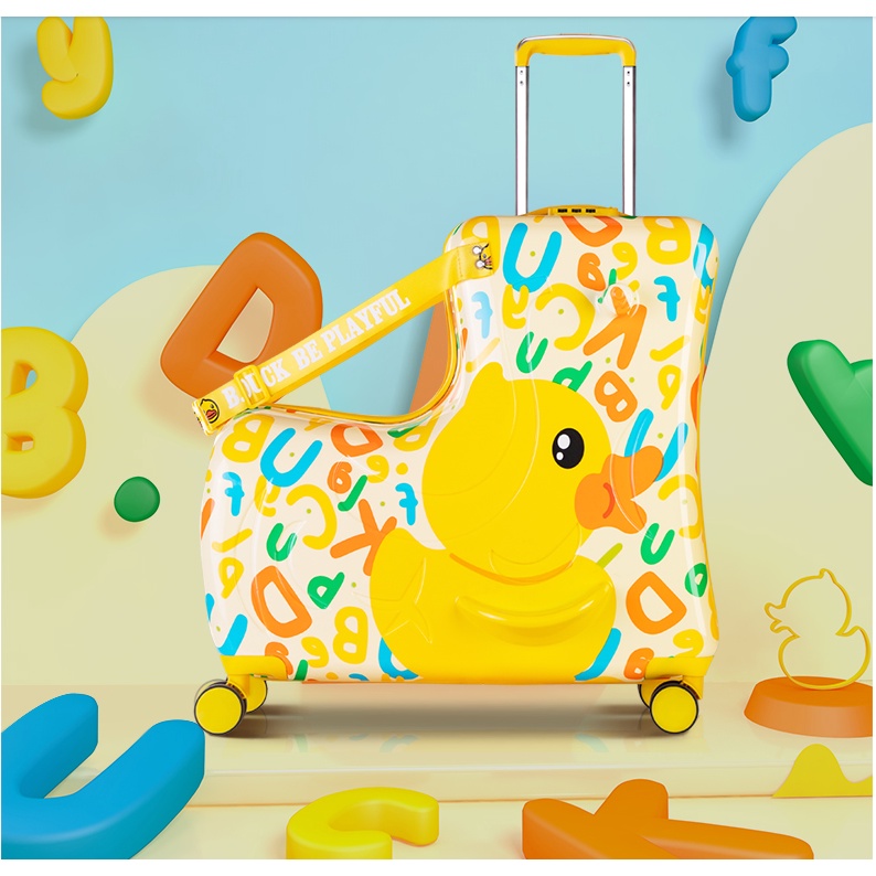 Vali cho bé B.Duck hàng chính hãng bảo hành 12 tháng