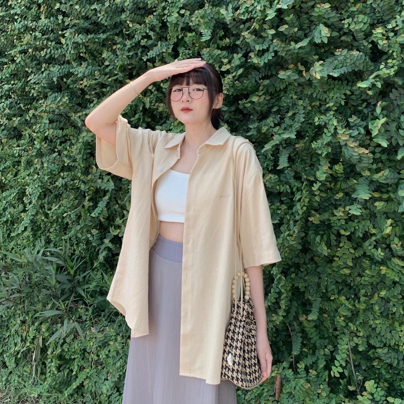 Túi Hồ Lô "Necklace" dây rút vải dạ