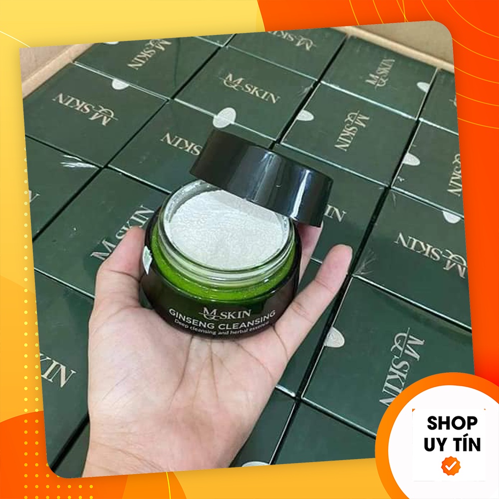 [Chính Hãng] Bột Rửa Mặt MQ SKIN - Sữa Rửa Mặt Nhân Sâm Mix Saffron MQSkin - 8936117150388