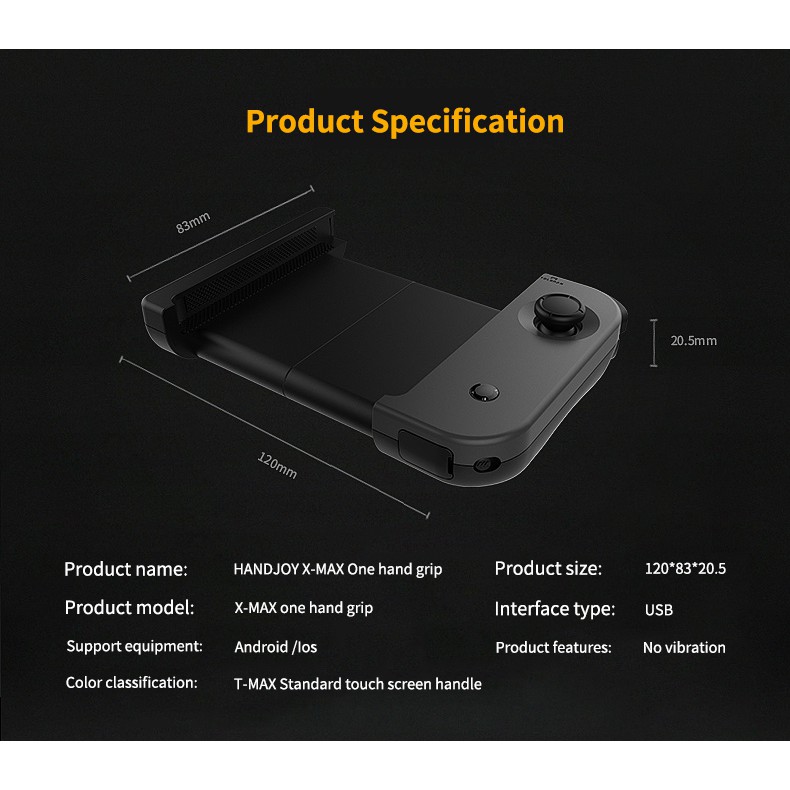 Tay Cầm Chơi Game Mobile Bluetooth 4.0 Handjoy X-Max