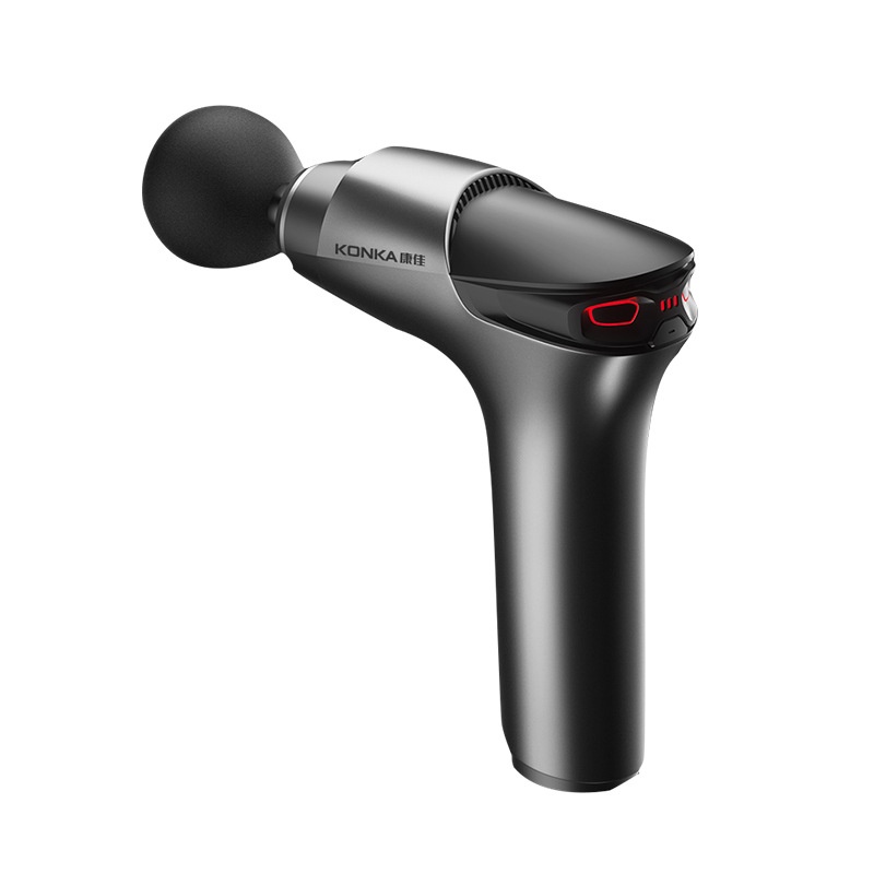 Máy Massage Vật Lý Trị Liệu 5 Mức Cường Độ, Hỗ Trợ Mát Xa Sâu, Giảm Đau Cứng Cơ-Tặng 8 Đầu Massage Và Massage 3 Chân