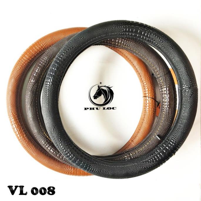 Bọc vô lăng xe tải Howo A7-375, loại chống trượt tốt, vừa khít 100%