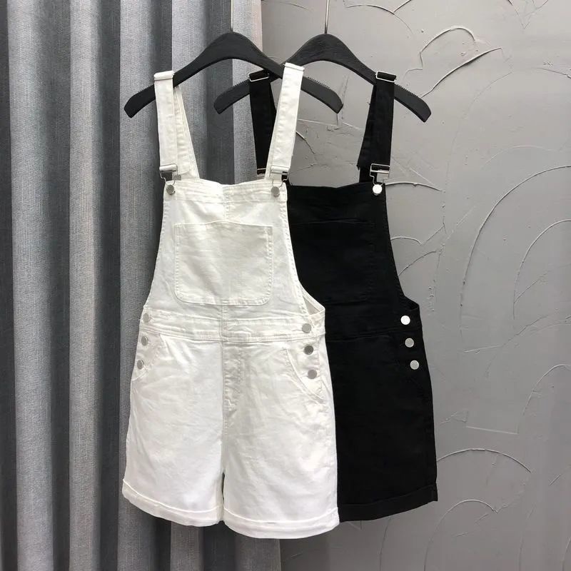 YẾM QUẦN JEANS ĐÙI ULZZANG ỐNG RỘNG TRƠN MÀU PHONG CÁCH HÀN QUỐC  ❤️