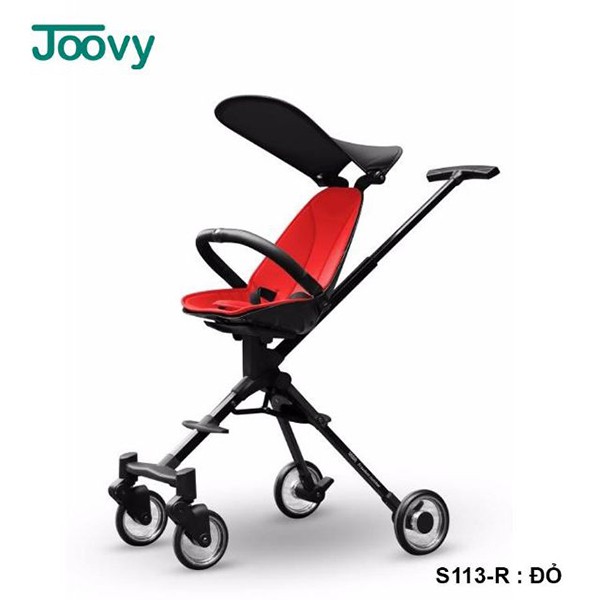 Xe đẩy 2 chiều cao cấp Joovy Qatta S113 - Màu đỏ