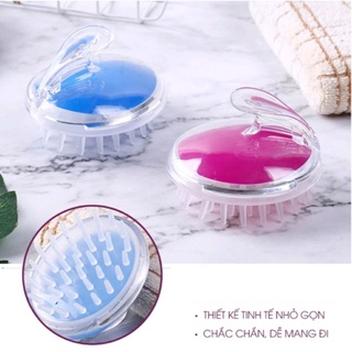 Lược Gội Đầu Massage Gai Silicon