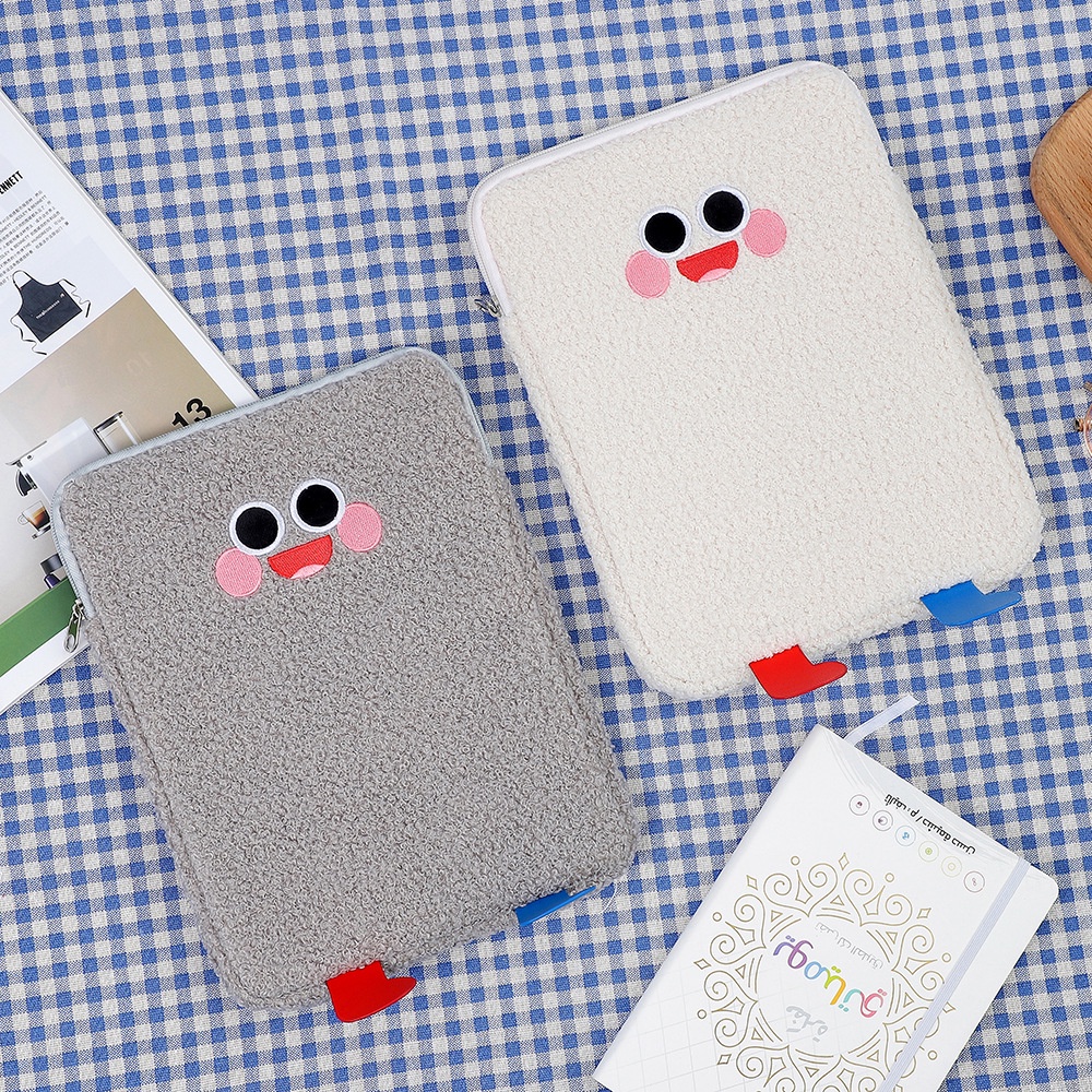 Phong cách Hàn Quốc nụ cười hoạt hình sáng tạo túi đựng máy tính bảng 11 inch