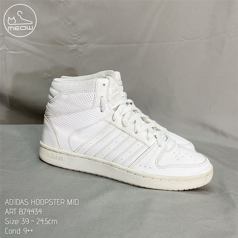 giày thể thao 2hand [ADIDAS HOOPSTER MID size 39]