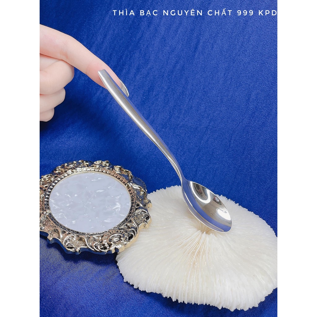 Thìa bạc nguyên chất S999