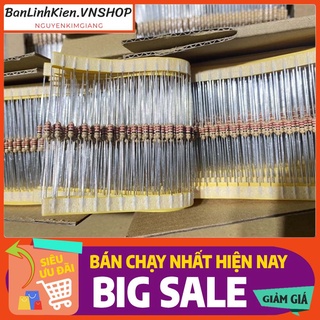 Bộ 50 con điện trở vạch 1/4w 5% 1r-910r .