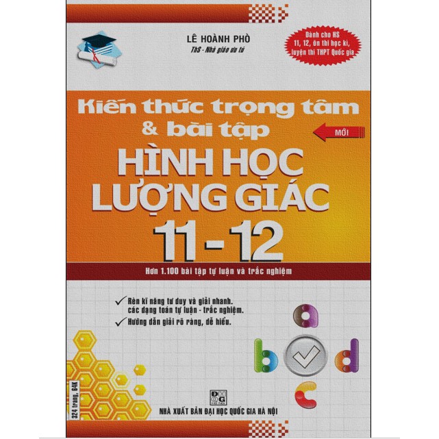 Sách - Kiến Thức Trọng Tâm Và Bài Tập Hình Học - Lượng Giác 11-12