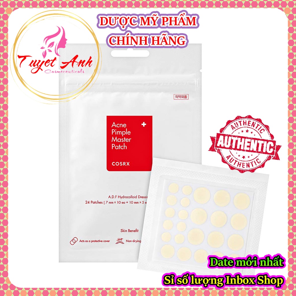 Miếng Dán Mụn_Corsx, Acne_Pimple_Master_Patch_Cosrx