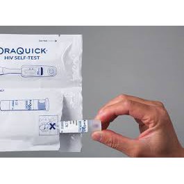 [Test HIV - CHÍNH HÃNG] Bộ que TEST HIV bằng dịch miệng, QUE THỬ HIV OraQuick (không cần lấy máu)