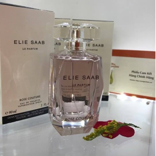 [FREESHIP - SẴN] [Tester] Nước hoa Nữ Elie Saab-Le Parfum Elie Saab Rose Couture 90ml edt . Chính Hãng Có BH NEW 2020