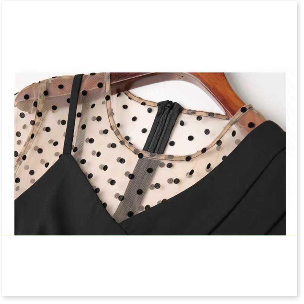 Set big Size có Size 80kg chất liệu poly 2 da phối voan CỰC XINH TÔN DÁNG SANG TRỌNG CHO CHỊ EM KOKO MI FASHION