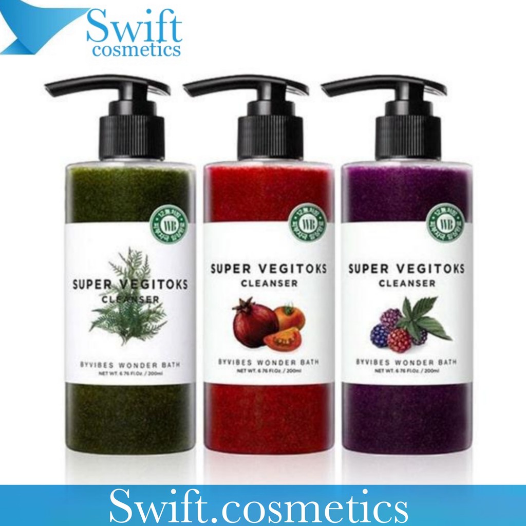 Sữa Rửa Mặt Thải Độc Rau Củ Super Vegitoks Cleanser