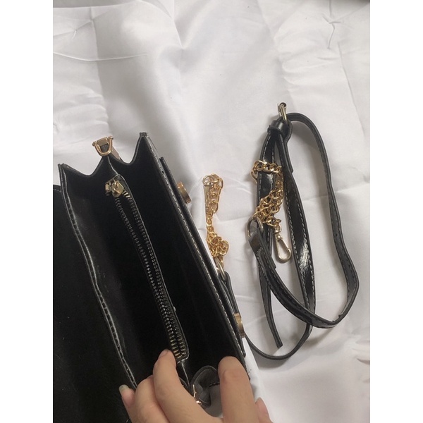 Pass túi da đeo chéo, đeo vai