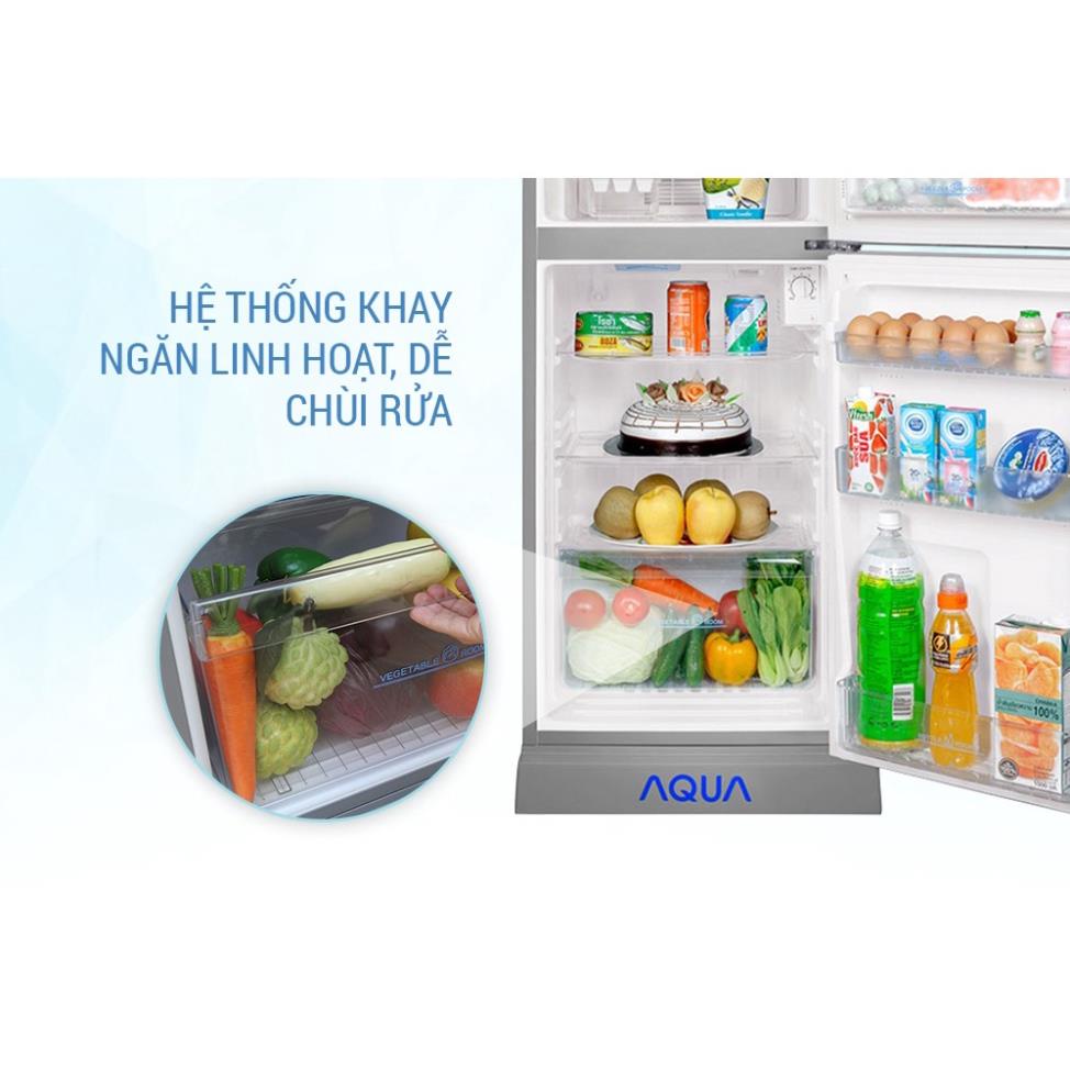 TỦ LẠNH AQUA 143 LÍT AQR-145BN   - Mới 100%