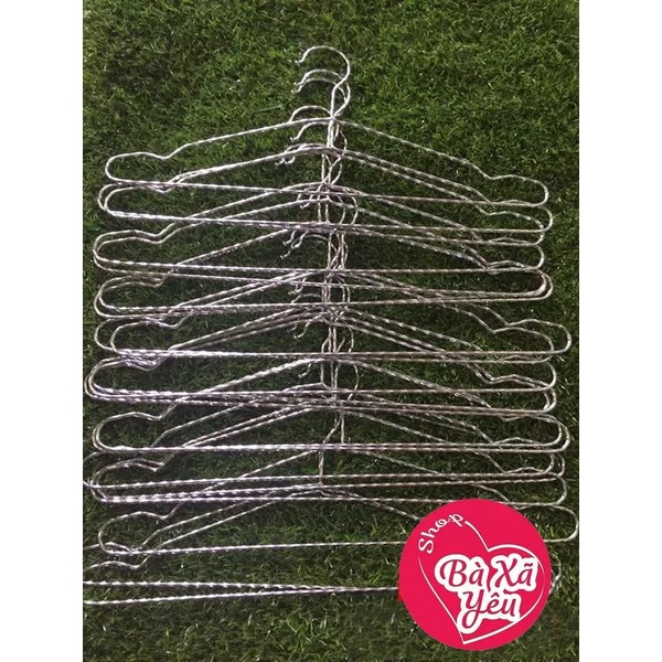 Combo 20 móc treo quần áo Inox - BX1146