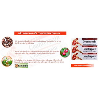 Dầu Xoa Bóp Counterpain Thái lan