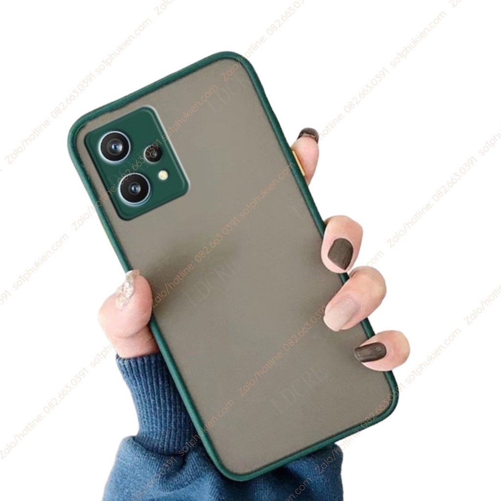Ốp lưng Realme 9 Pro 9 Pro+(plus) lưng trong nhám chống ố, chống va đập tốt bảo vệ camera toàn diện